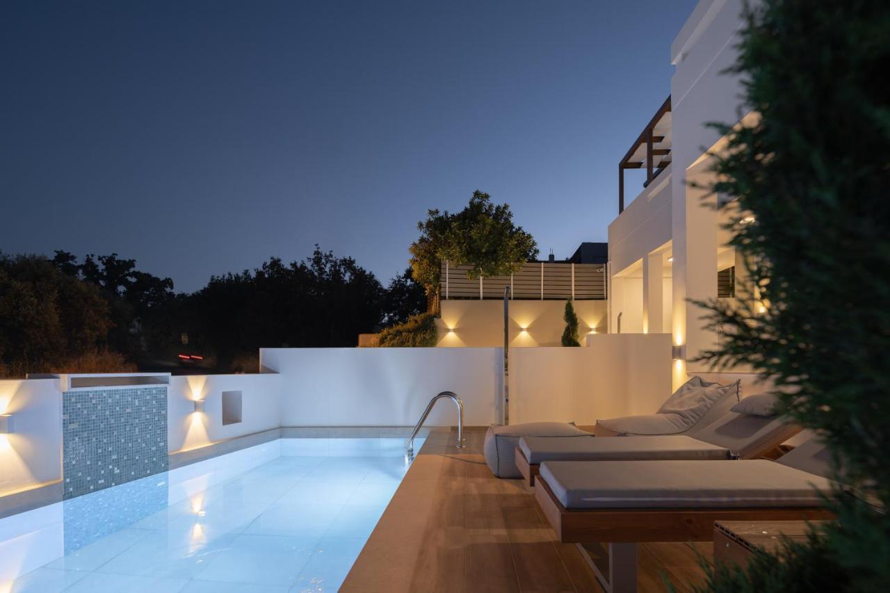 De Light Boutique Villas I II & III - Close To Rethymno, By Thinkvilla Ατσιπόπουλο Εξωτερικό φωτογραφία