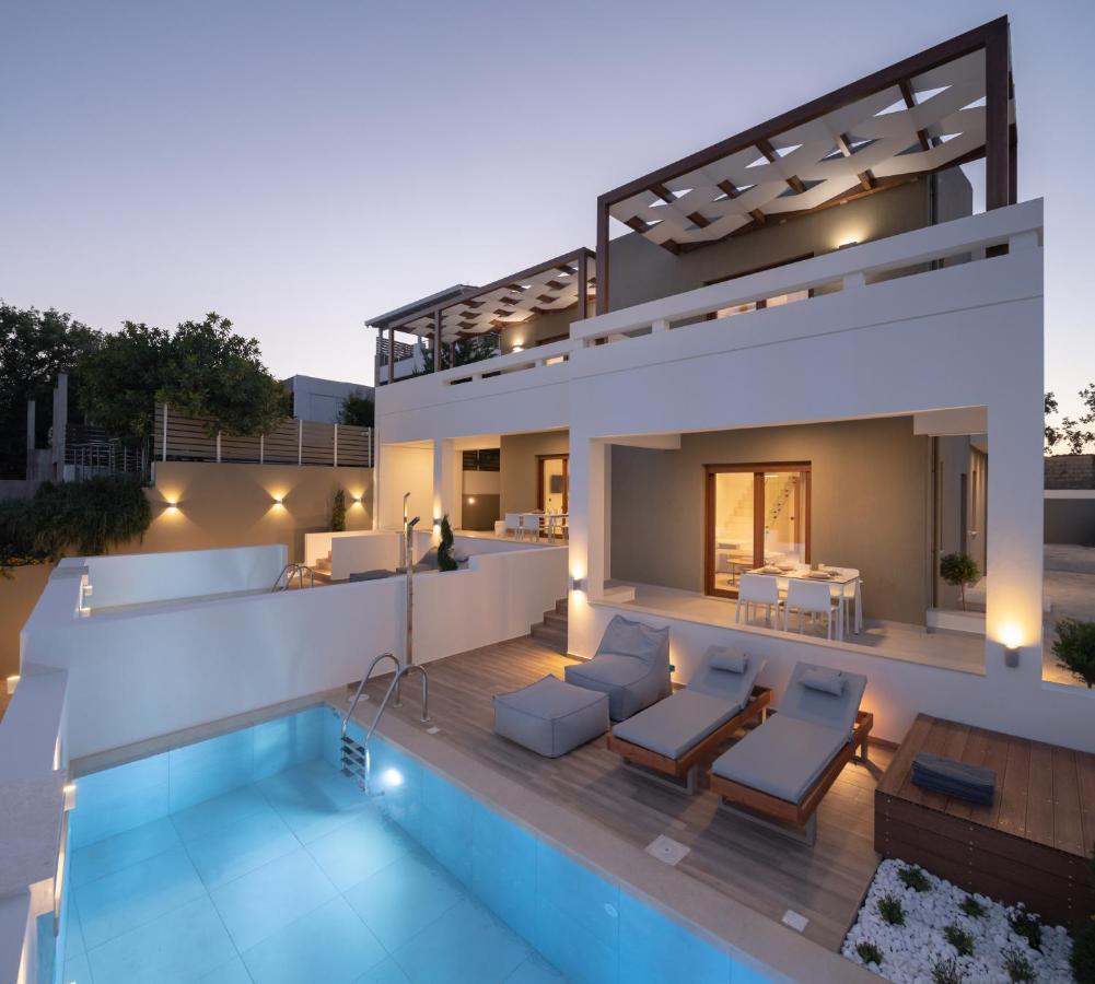 De Light Boutique Villas I II & III - Close To Rethymno, By Thinkvilla Ατσιπόπουλο Εξωτερικό φωτογραφία
