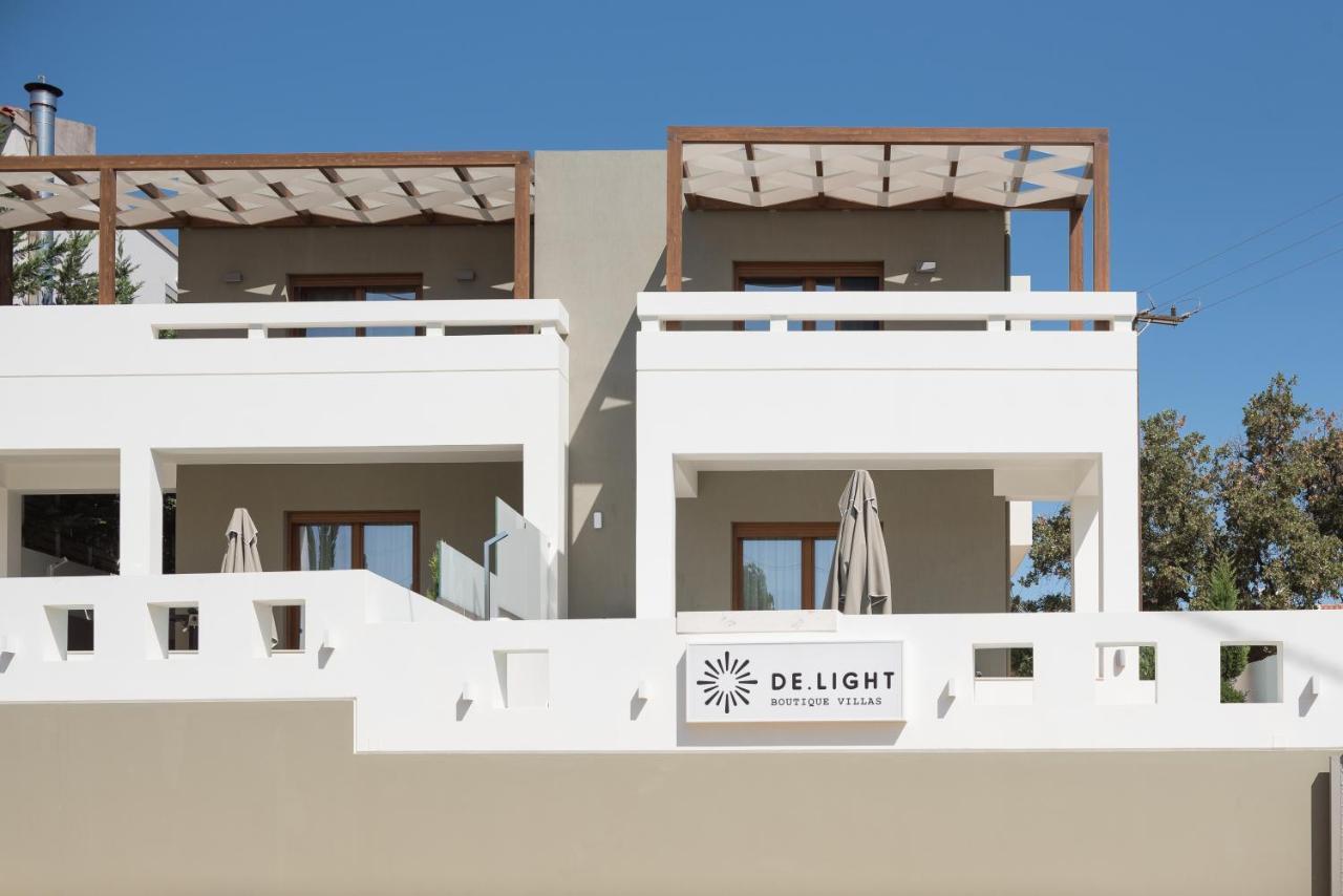 De Light Boutique Villas I II & III - Close To Rethymno, By Thinkvilla Ατσιπόπουλο Εξωτερικό φωτογραφία