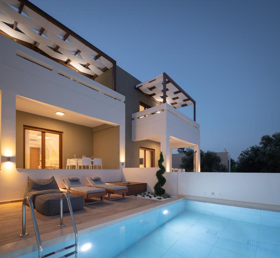 De Light Boutique Villas I II & III - Close To Rethymno, By Thinkvilla Ατσιπόπουλο Εξωτερικό φωτογραφία