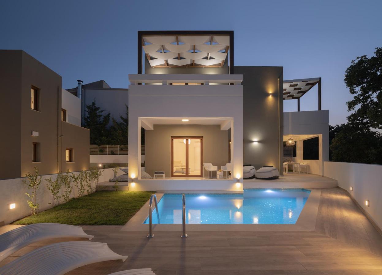 De Light Boutique Villas I II & III - Close To Rethymno, By Thinkvilla Ατσιπόπουλο Εξωτερικό φωτογραφία